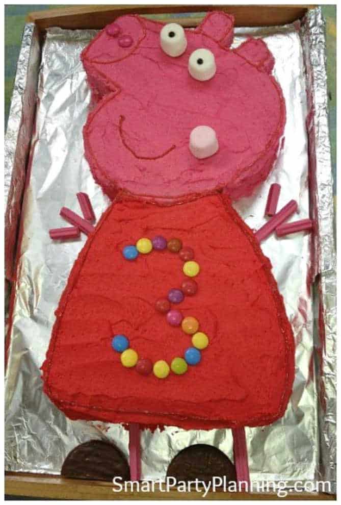 Peppa pig cake pans hotsell